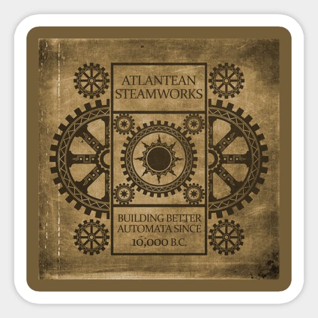 Atlantean Steamworks Sticker by AtlanteanArts